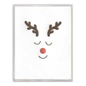 Rudolph Letterpress Greeting Card Boxed Set of Six