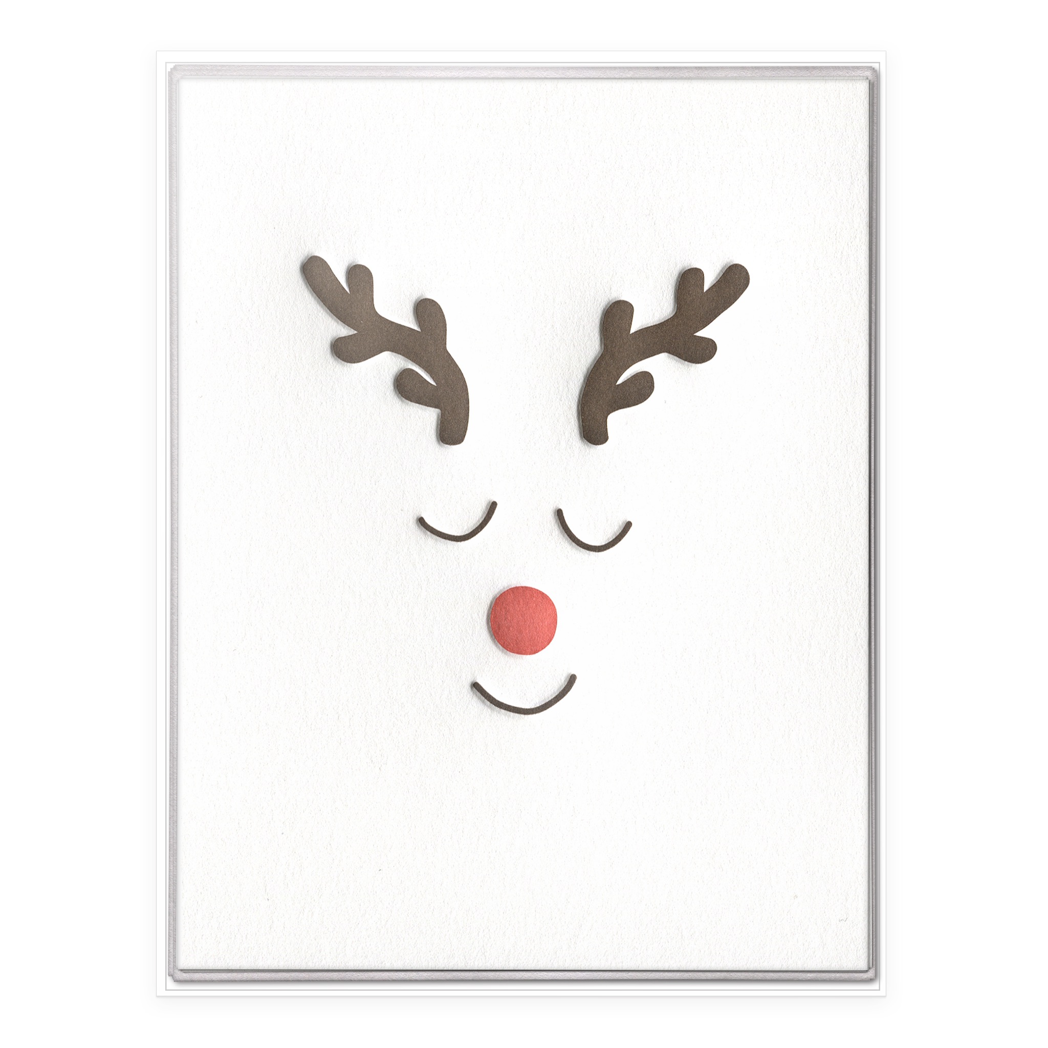 Rudolph Letterpress Greeting Card Boxed Set of Six