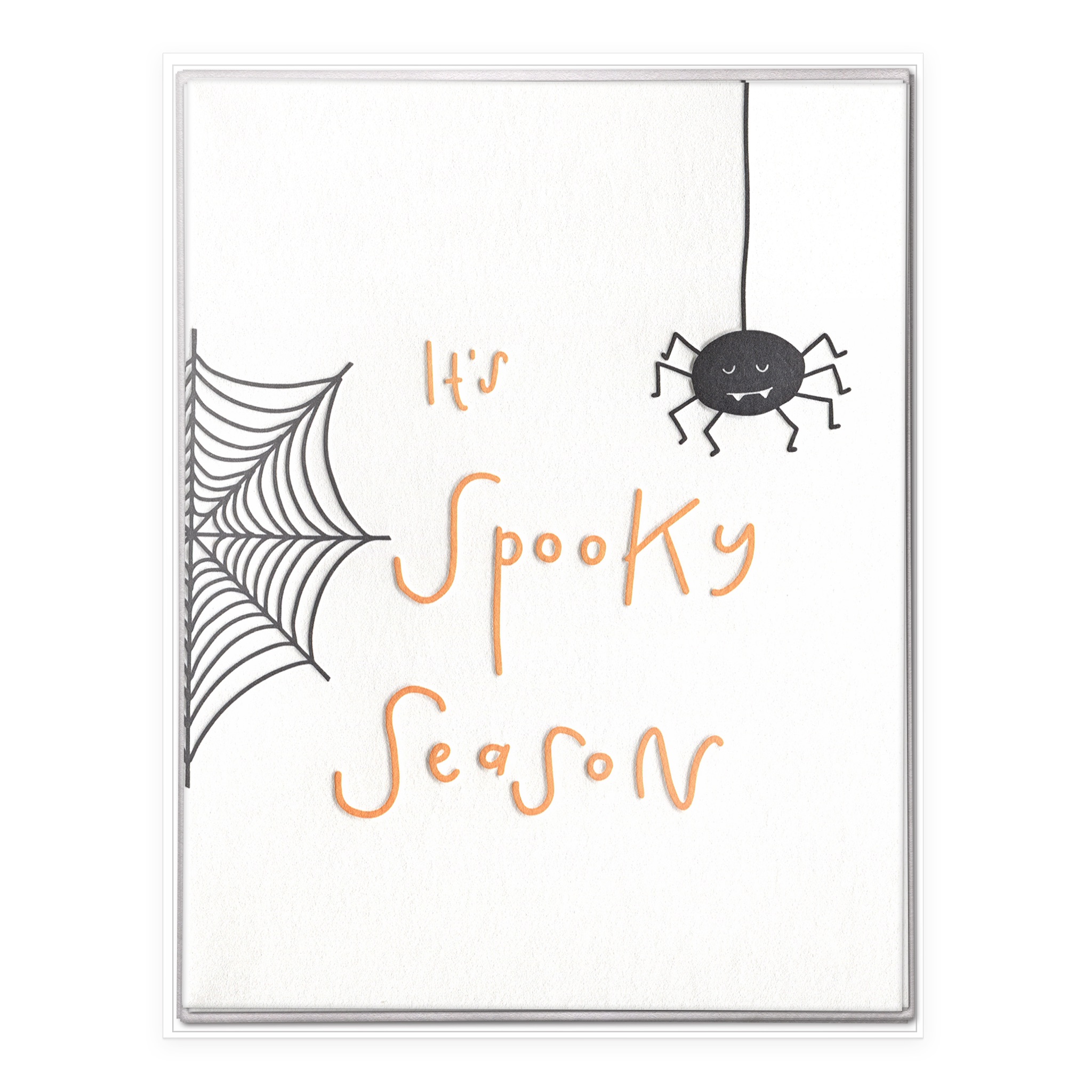 Spooky Season Letterpress Greeting Card Boxed Set of Six