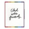 tomorrow Letterpress Pride Greeting Card Packaged Front View